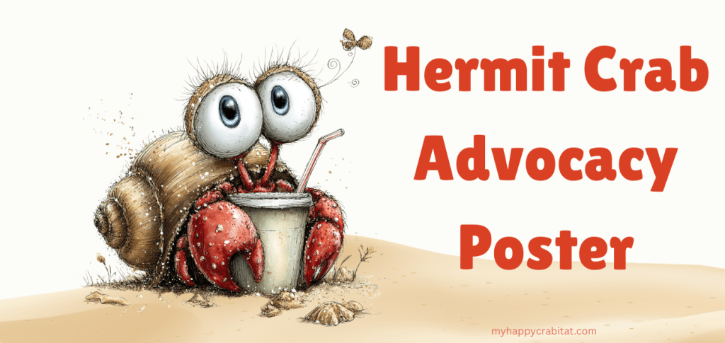 Hermit Crab Advocacy&nbsp;Poster