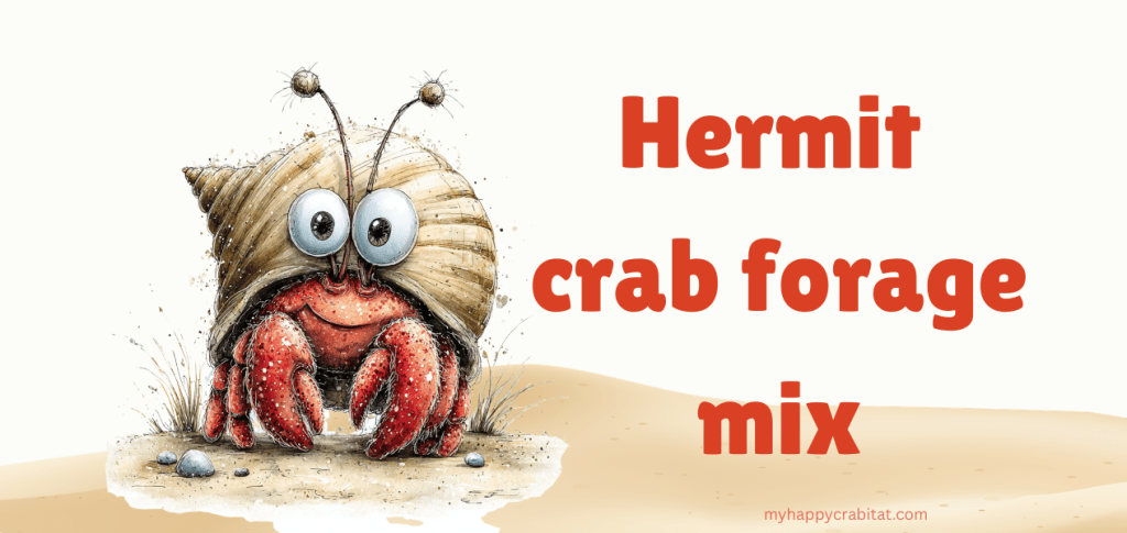 Make a Hermit Crab Forage Mix